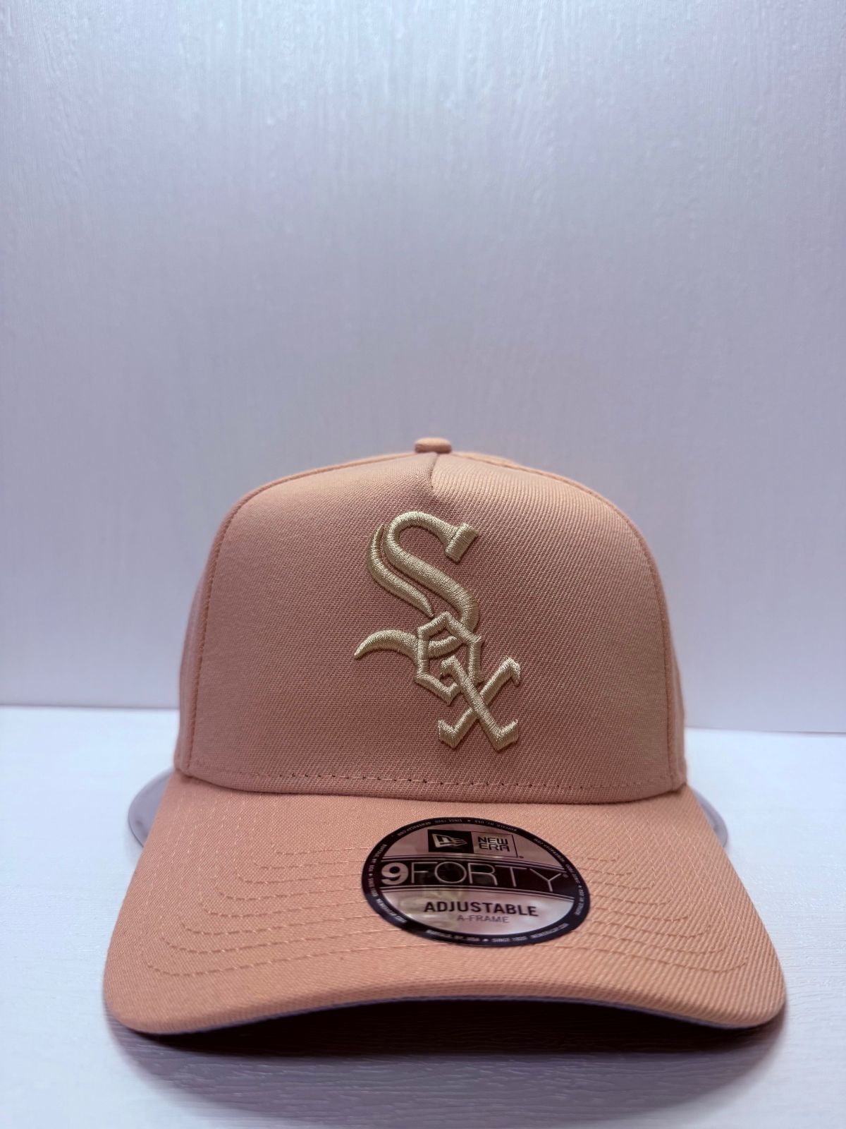 Newera シカゴホワイトソックス オールスターイヤーズ 9forty A-FRAME スナップバックキャップ ピンクカラー
