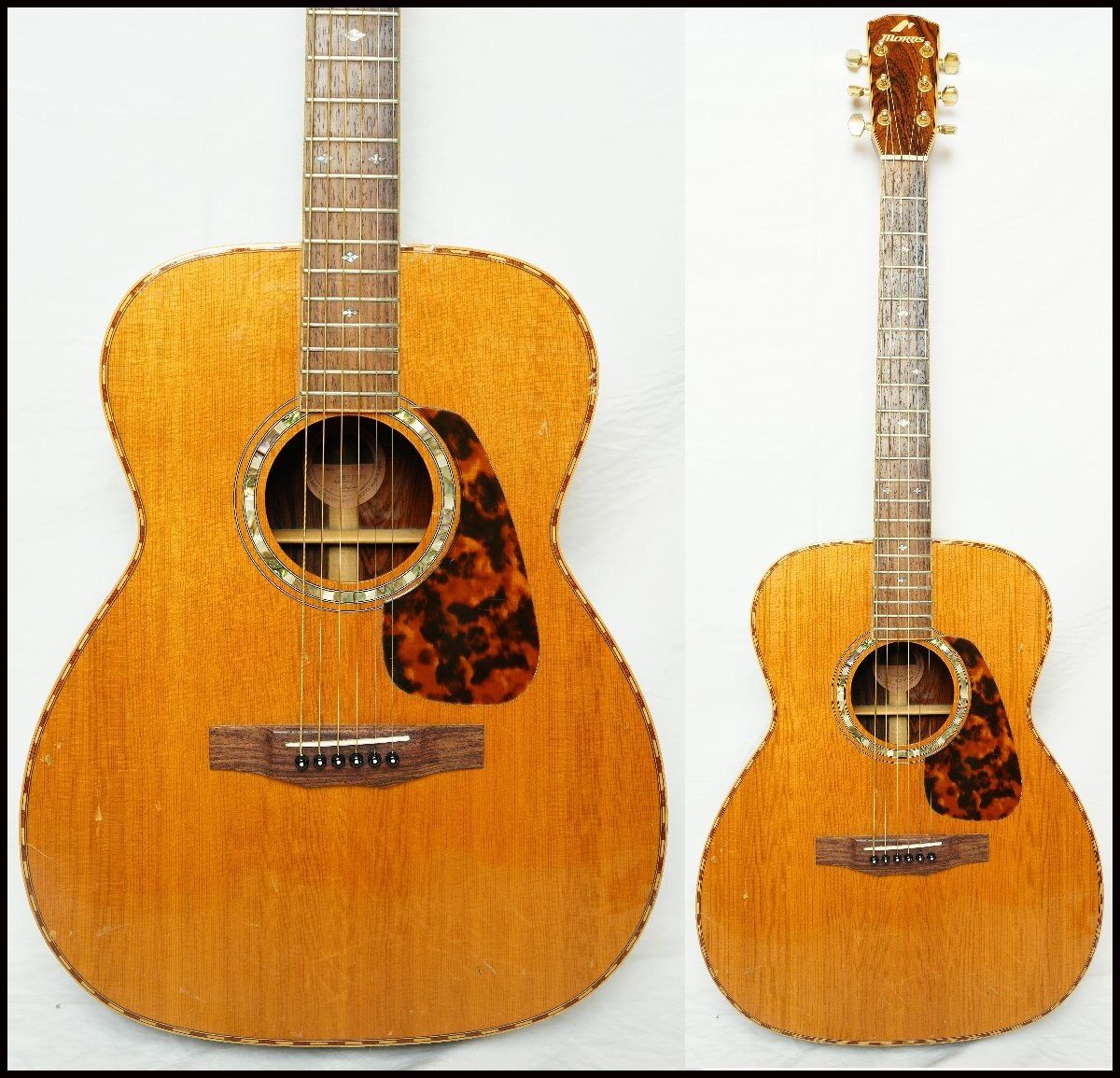 【希少】Morris モーリス W-1201 アコースティックギター ハカランダ 希少】Morris モーリス W-1201 アコースティックギター ハカランダ