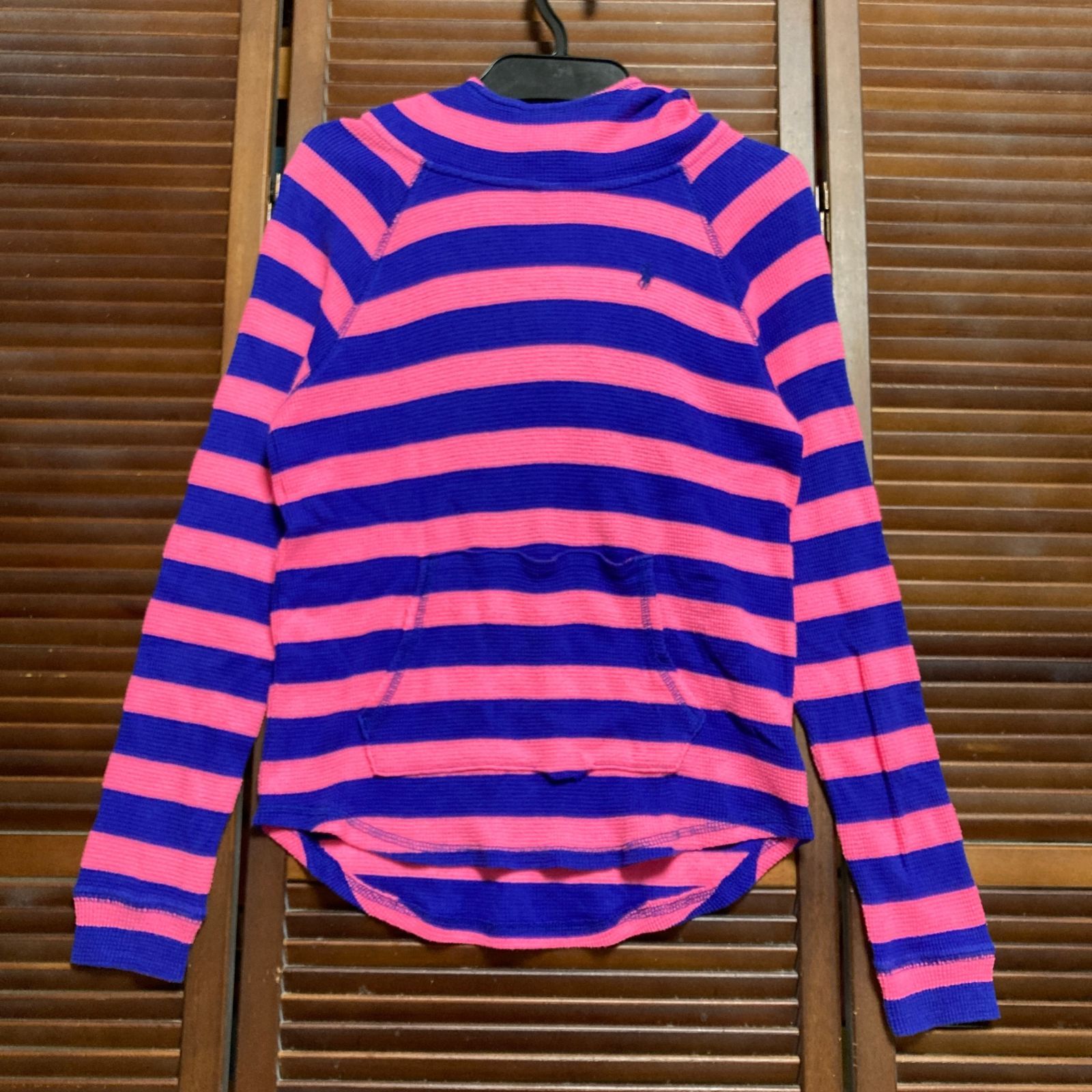 【希少カラー ヴィンテージピンク】 ラルフローレン ラグラン袖 ニット 1912 ポロ ラルフローレン POLO Ralph Lauren L 12-14 キッズ 子供