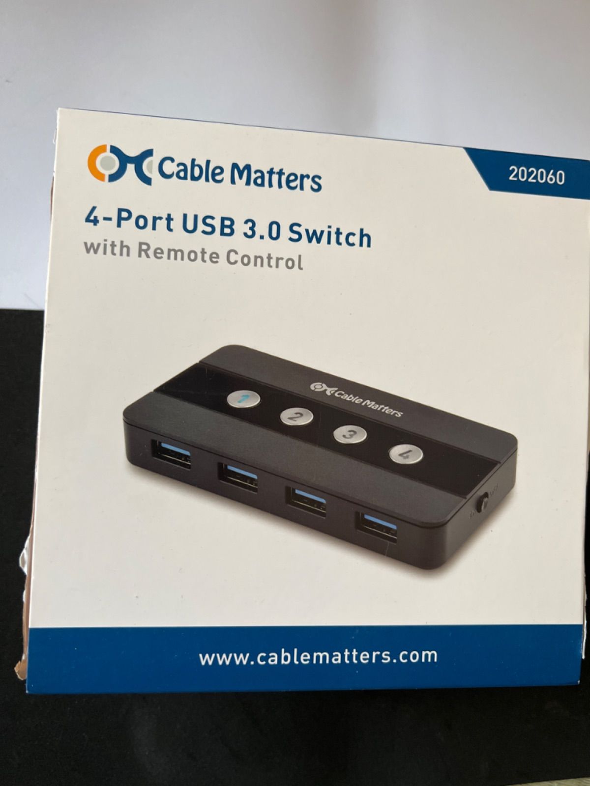 Cable Matters USB切替器 4ポート USB3.0