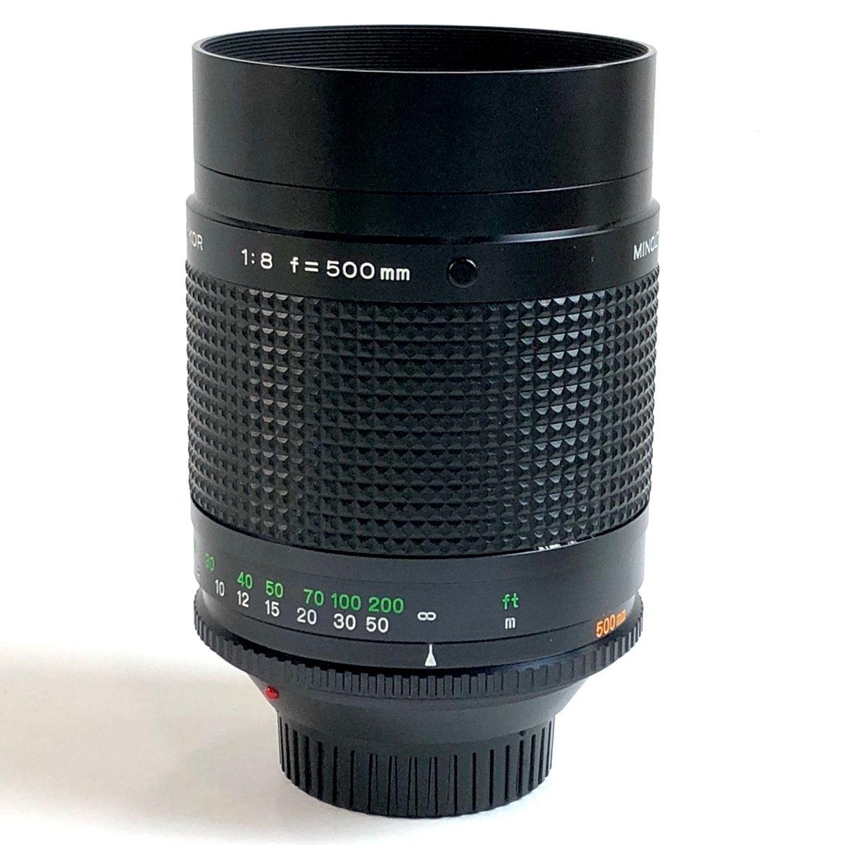 ミノルタ MINOLTA RF ROKKOR 500mm F8 一眼カメラ用レンズ マニュアルフォーカス