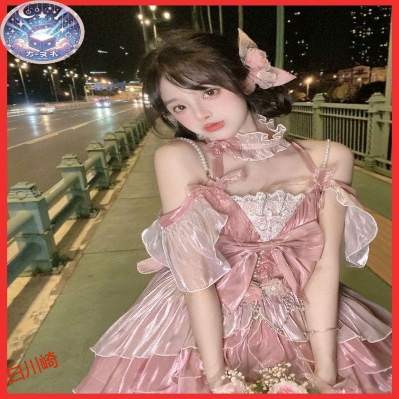 2025 レディースウェア ドレス コスプレ 洋装 lolita オリジナル ロリータ ワンピース 学園祭 ステージ 撮影会 自撮り イベント