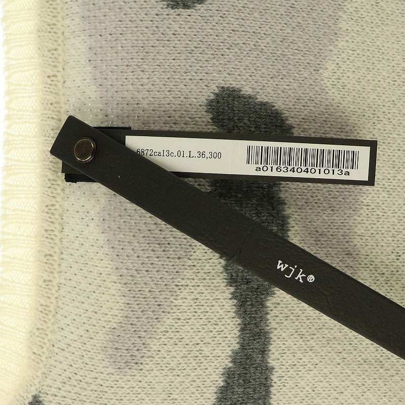 ダブルジェイケイ wjk jacquard pull-over ジャガードニット セーター  