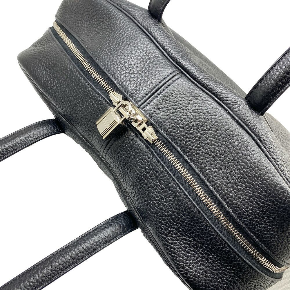 HERMES エルメス ヴィクトリア 35 ハンドバッグ トリヨンクレマンス 黒