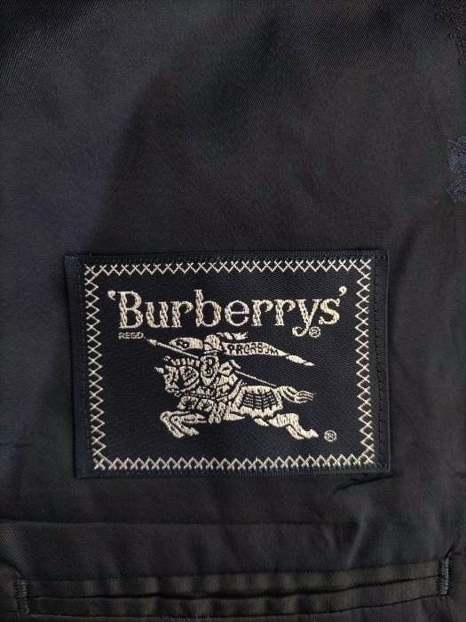 バーバリーズ BURBERRYS 90S 金ボタン モヘア混 2Bテーラードジ - 古着