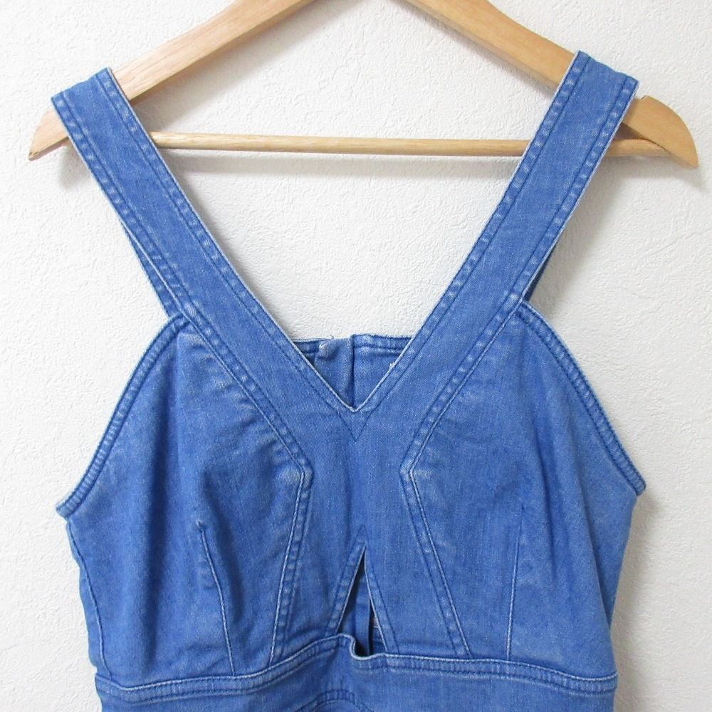 【新品・未使用】STELLA McCARTNEY/デニムスカート スカート | デニム ミディ レザー プリーツ フリンジ ニット | ステラ