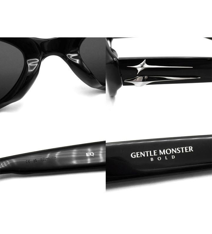 gentle monster DEVONブラックキャットアイサングラス Gentle Monster Devon キャットアイ サングラス | ブラック