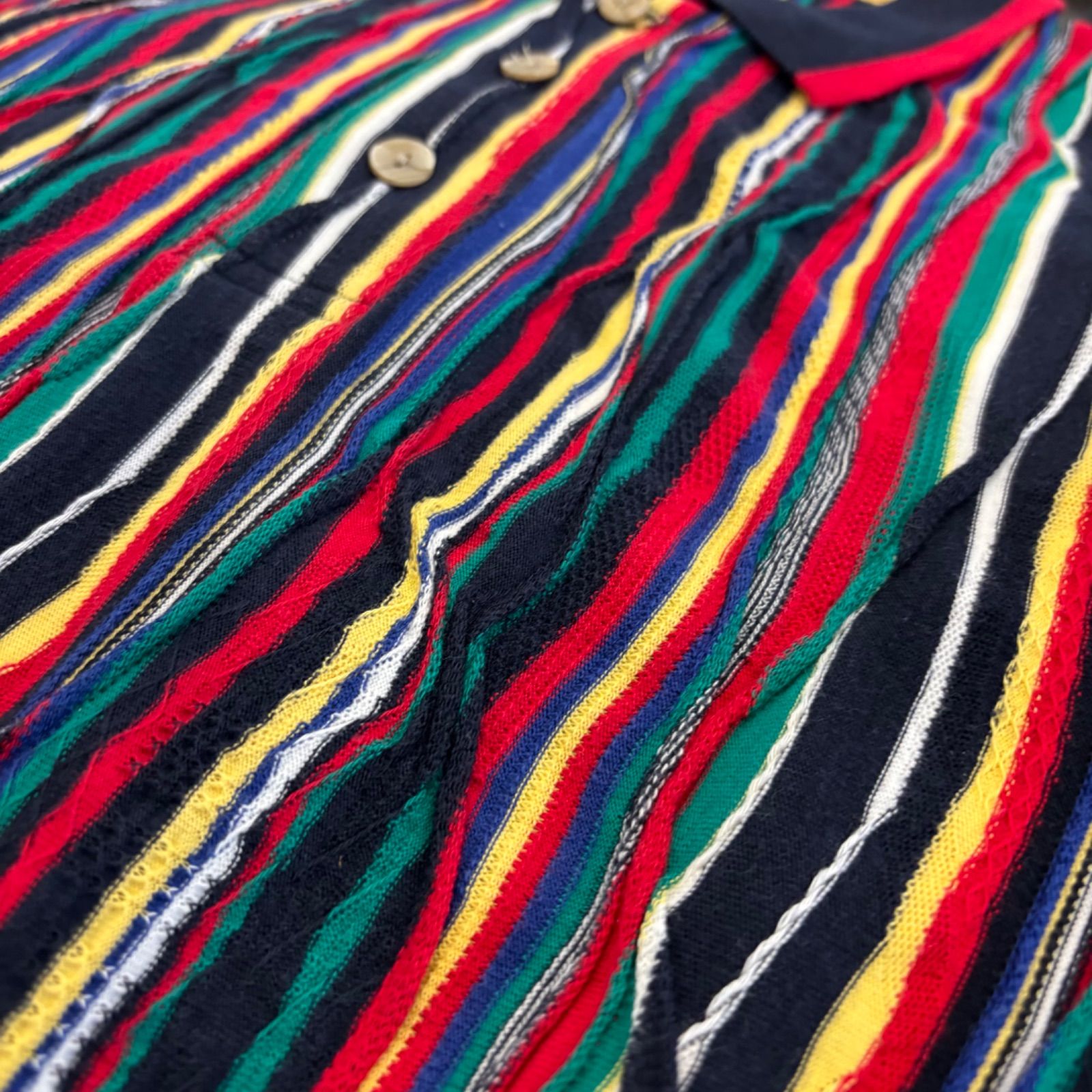 A3287 COTTON TRADERS SPORT クージー風 半袖ニットポロシャツ