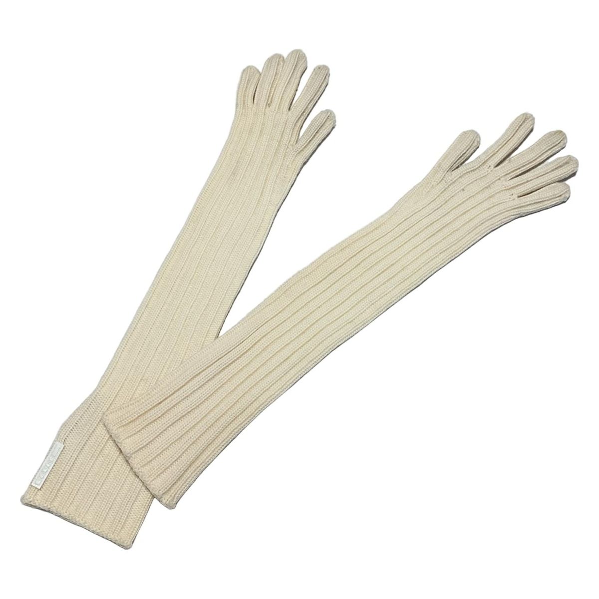 PRADA SPORT プラダスポーツ 手袋 レディース - アイボリー ロンググローブ ウール