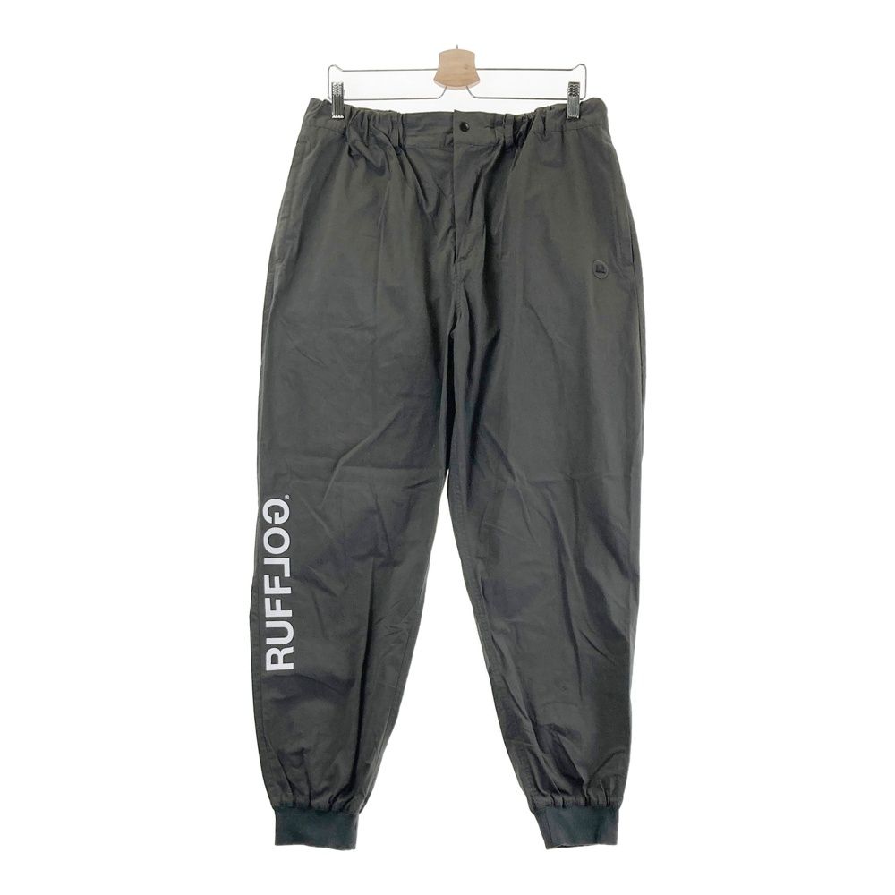 美品　RUFFLOG ショートパンツ　Lサイズ　ラフロッグ レギュラーフィットコットンショートパンツ（BK） | VALX