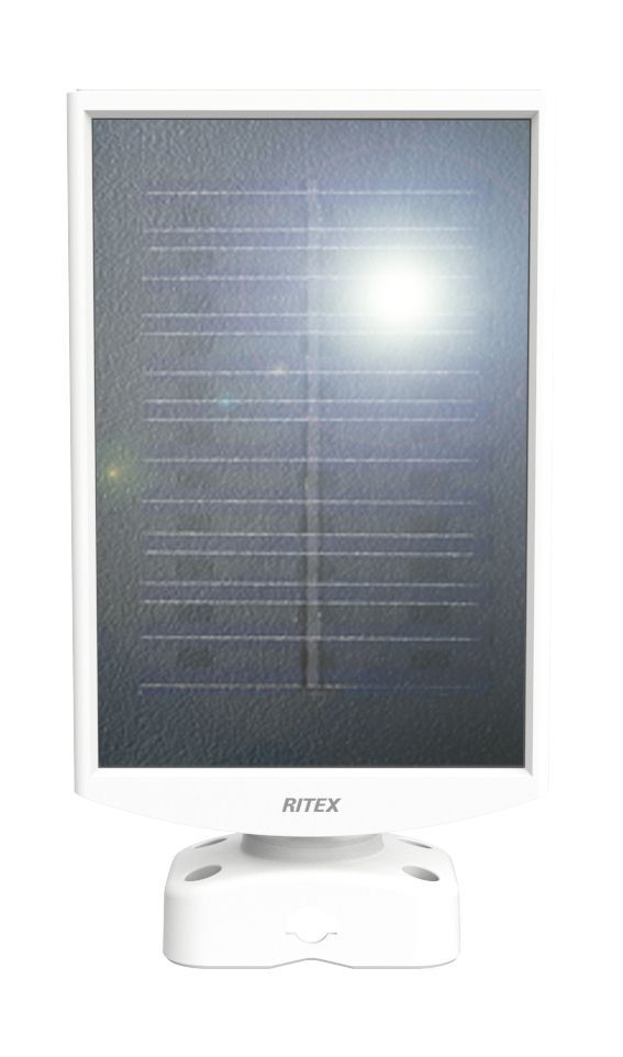 5ｗ×3灯 フリーアーム式LEＤソーラーセンサーライト|Ｓ－330Ｌ|ムサシ|musashi|防犯|屋外照明|省エネ