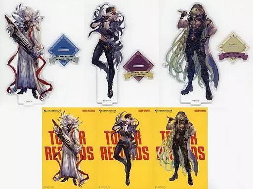 アクリルスタンド アクリルパネル ルシファー＆ベリアル＆ベルゼバブ アクリルスタンドセットB ポストカード3枚付 GRANBLUE FANTASY-グランブルーファンタジー-×TOWER RECORDS タワーレコードオンライン