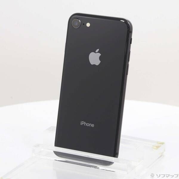 【美品】バッテリー100% iPhone 8 NQ782J/A 64GB 美品 iPhone 8 スペースグレイ 64GB NQ782J⁄A バッテリー最大容量 100