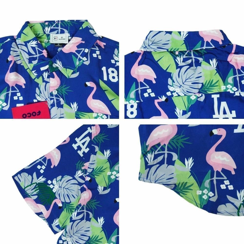 新品山本由伸18オフィシャルアロハシャツドジャースdodgers大谷翔平 