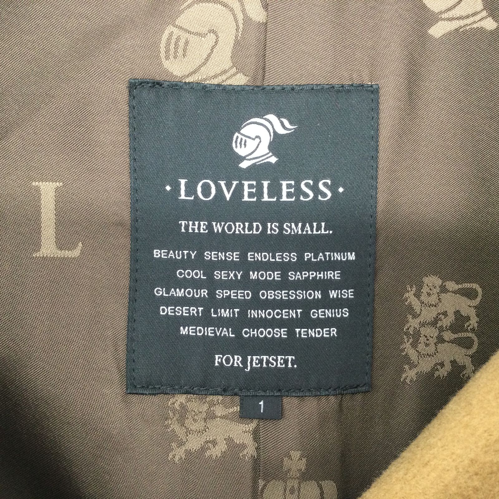 10158 LOVELESS ラブレス GUILD PRIME ギルドプライム Pコート 