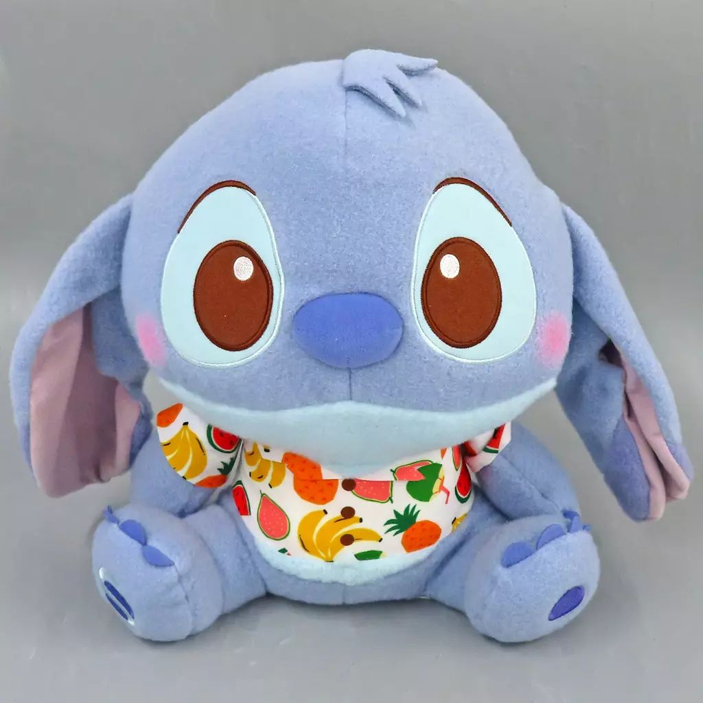 中古】ぬいぐるみ スティッチ ミルキーボア ハワイアン超BIG