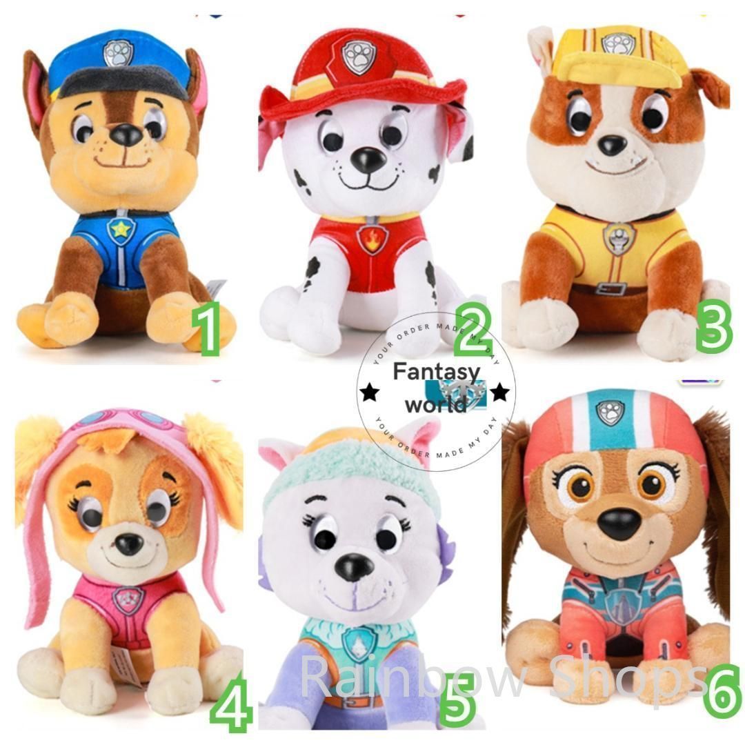 新品　未使用　パウパトロール　ぬいぐるみ６匹セット　非売品 新品未使用 パウパトロール ぬいぐるみ 1点 高さ15cm - メルカリ