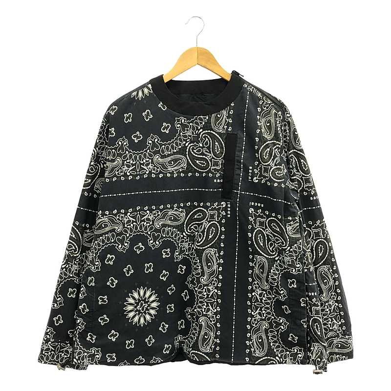 サカイsacai バンダナ　プルオーバー sacai / サカイ | Bandana Print Reversible Pullover