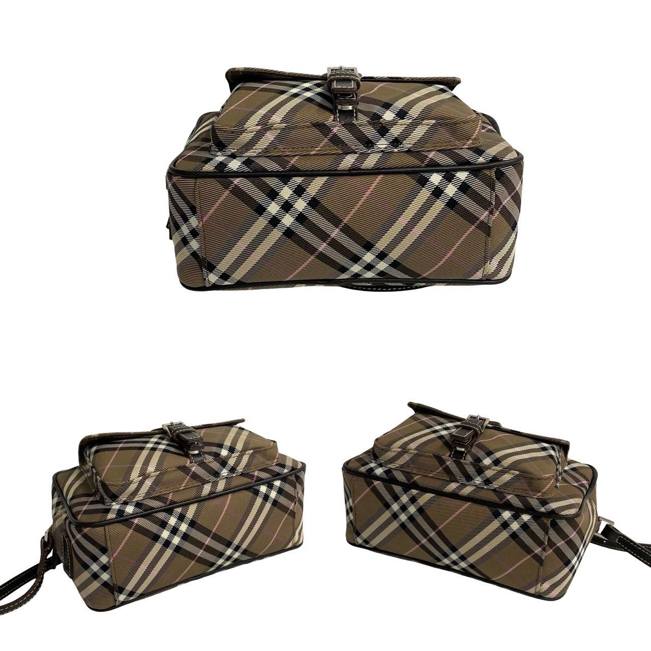 ほぼ未使用 BURBERRY BLUE LABEL バーバリーブルーレーベル チェック 