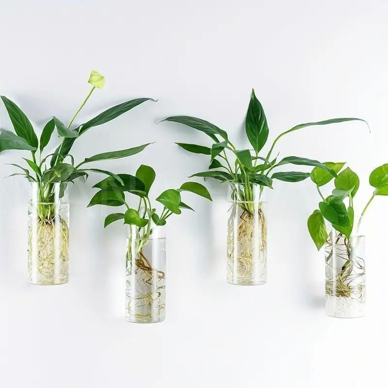 【新品未使用】花瓶　壁掛け 新品?未使用】 花瓶 試験管プランター 壁掛け フラワーベース