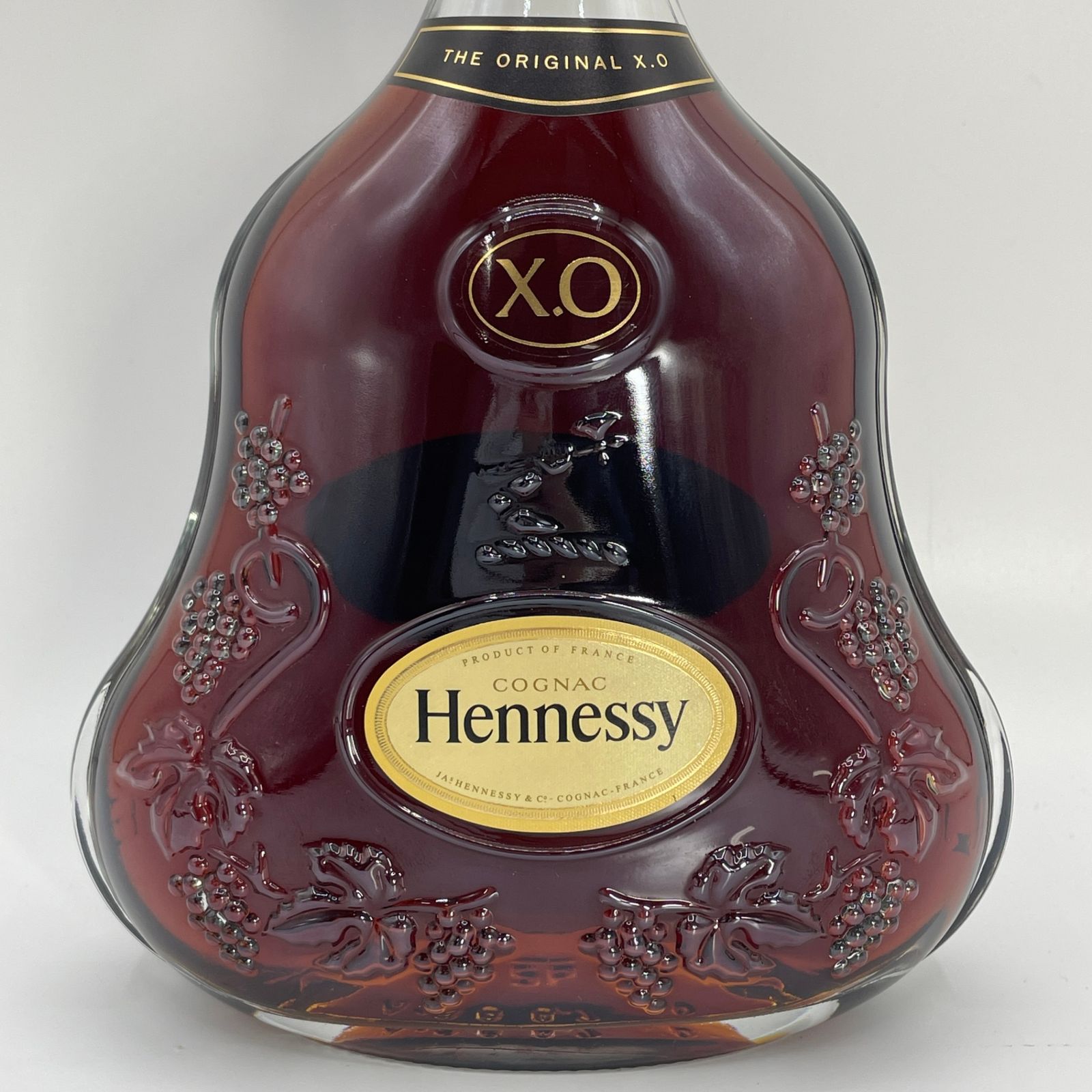 古酒 未開栓 コニャック ヘネシー XO 700ml 40% クリアボトル 黒