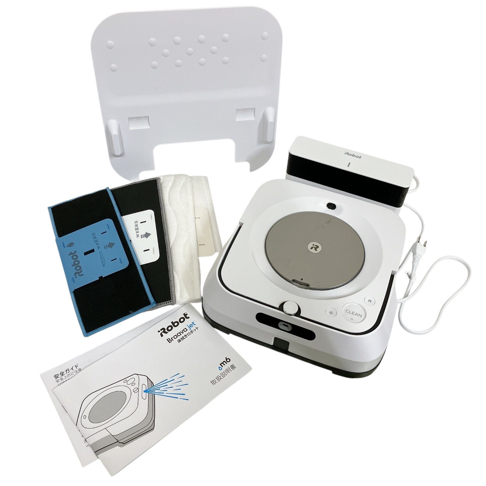 ジャンク品　iRobot ロボット掃除機 ブラーバジェットm6 iRobot (公式 整備済 リユース品) ブラーバ ジェット m6