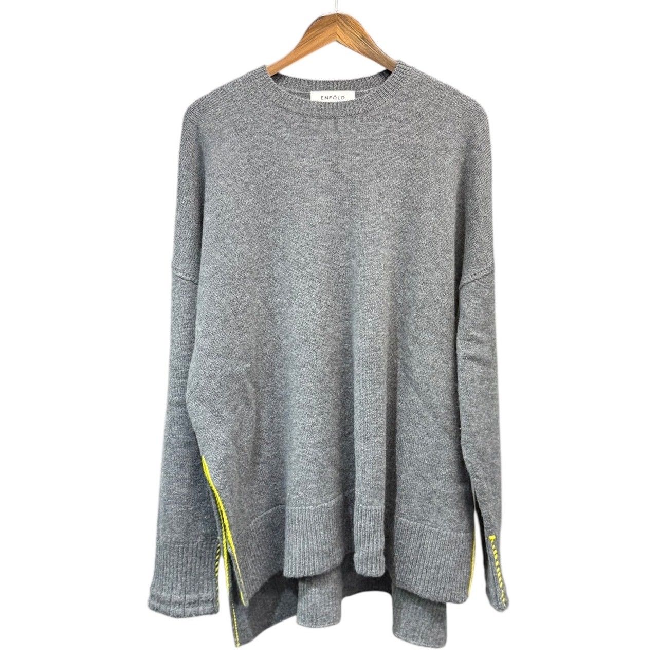 ENFOLD エンフォルド 23SS LOOSE BOX PULLOVER ルーズボックスプル