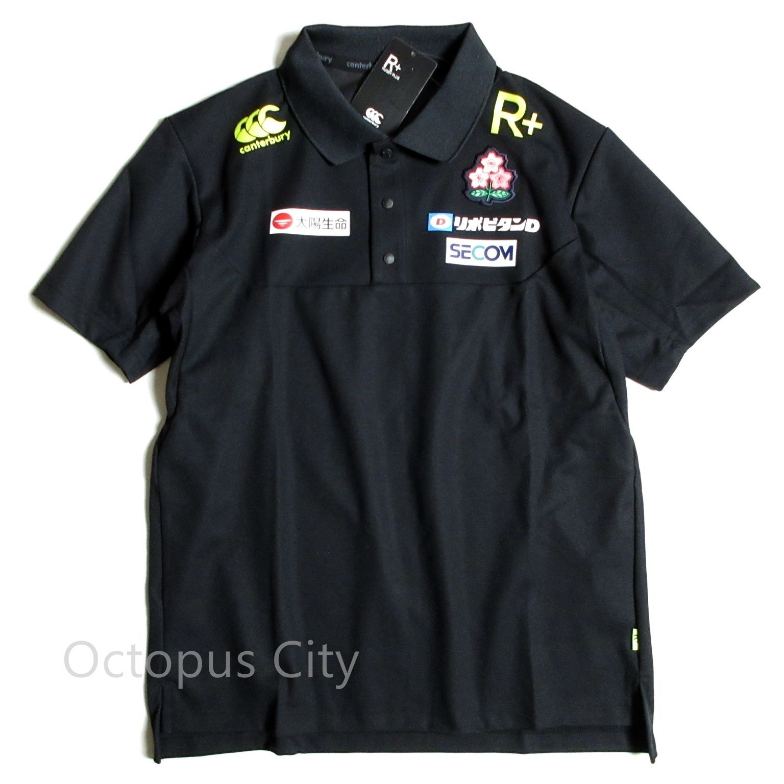 カンタベリー メンズ ラグビー 半袖シャツ JAPAN MEDIA POLO