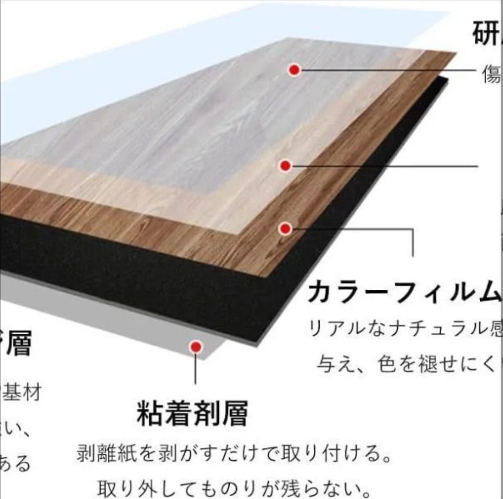フロアタイル 木目