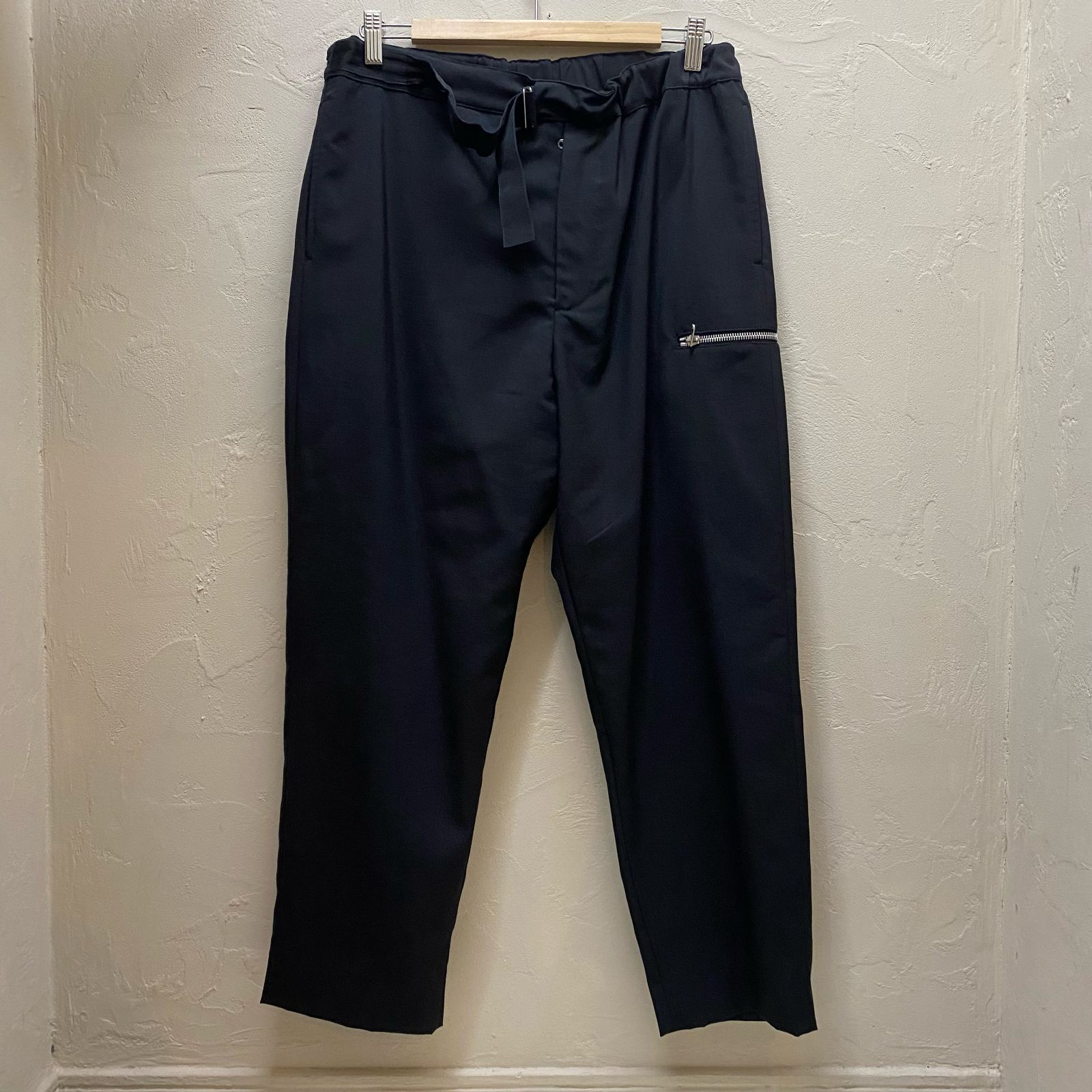 OAMC オーエーエムシー Wool Regs Tapered Pants M ブラック 【代官山 ...