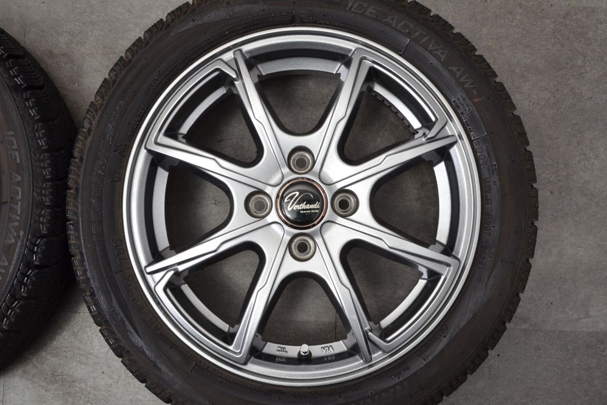 今年購入の美品！軽自動車用ベルサンディ15インチ ホイール＋日本製タイヤセット 綺麗です！ベルサンディ15インチ ホイール＋タイヤセット 2025年