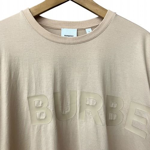 バーバリー BURBERRY ホースフェリー ロゴ Tシャツ ベージュ M