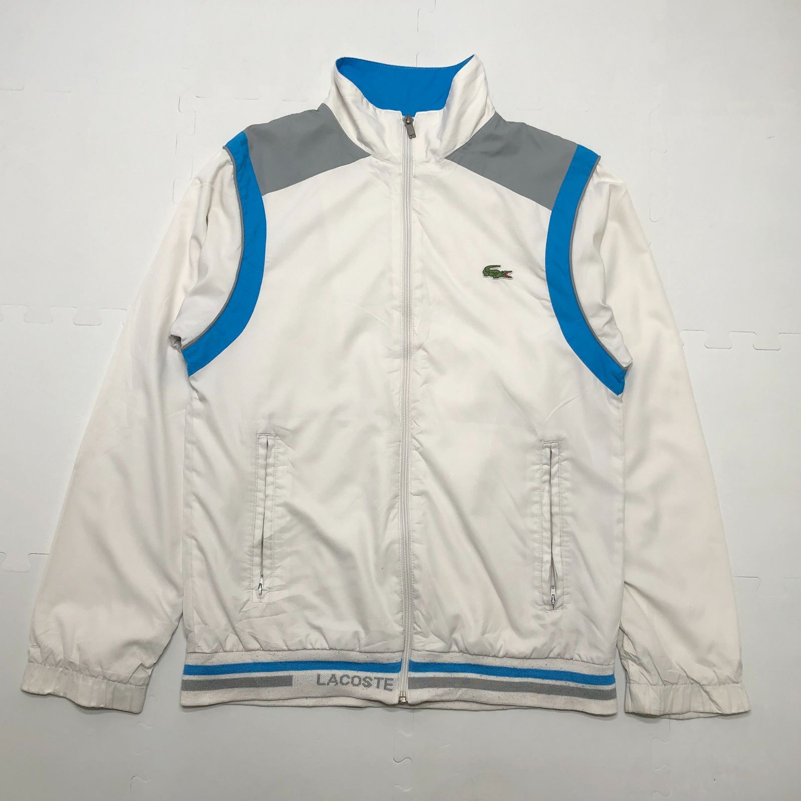 LACOSTE SPORT ラコステ ナイロンジャケット ブルゾン 腕ロゴワン