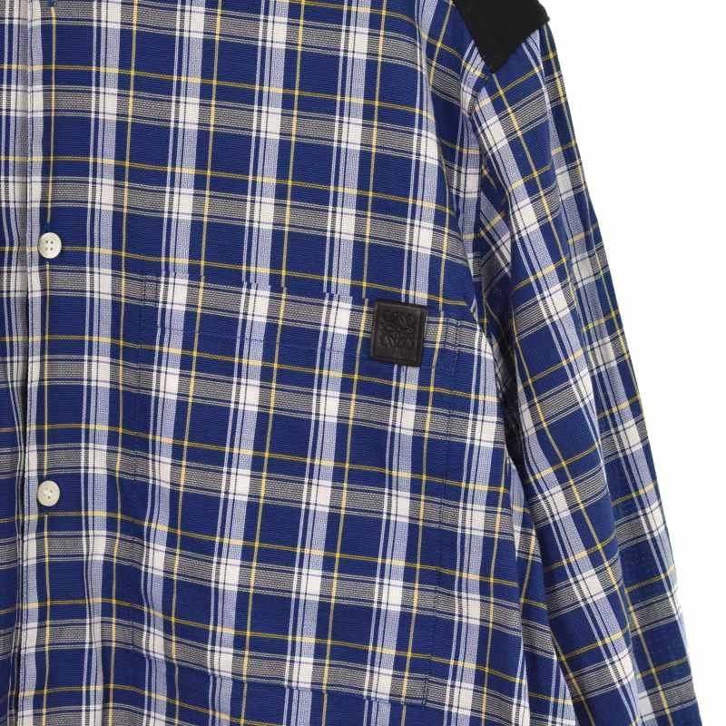 ロエベ LOEWE 22AW アナグラムレザーパッチ バックフリース