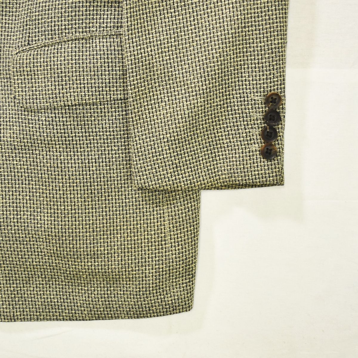 高級】 バーバリー ロンドン BURBERRY LONDON シルク混 2B シングル 