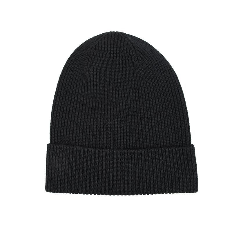 MONCLER モンクレール ブラックニットキャップ帽子 3B70500