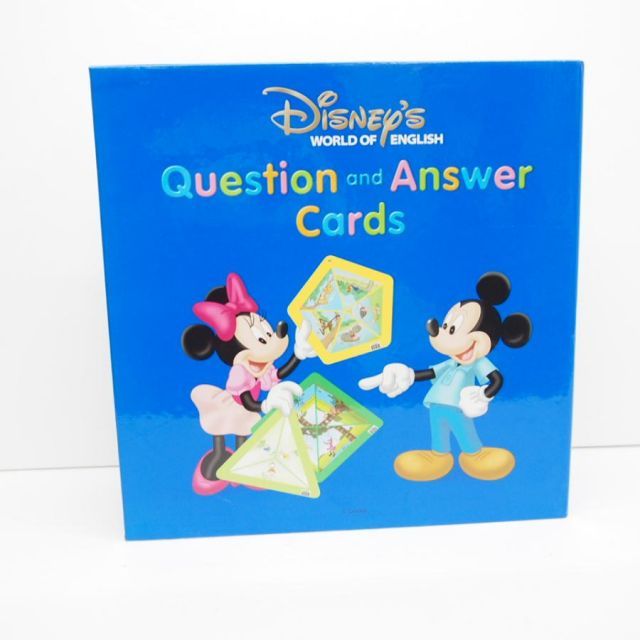 DWE ディズニー英語システム Q＆Aカード ワールドファミリー 旧