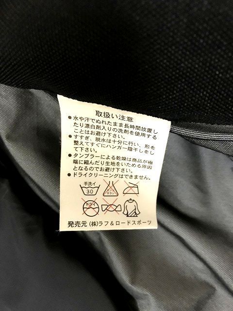 ROUGH&ROAD ラフ＆ロード ライダースジャケット サイズLD ブラック