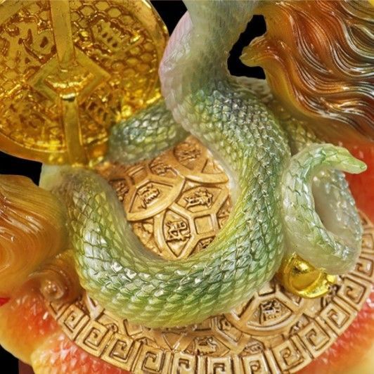 麒麟 龍 竜 蛇 ヘビ 干支 干支飾り 置物 優雅 伝統的 運 金運