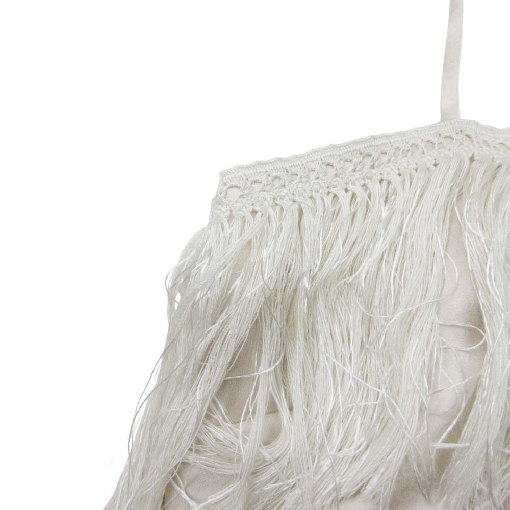 未使用 ERiKOKATORi エリコカトリ fringe silk camisole