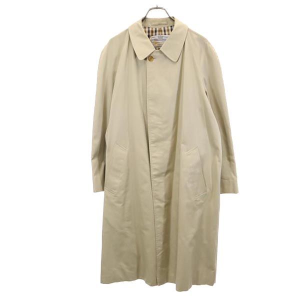 アクアスキュータム ステンカラー コート ベージュ Aquascutum メンズ 【中古】  【231022】