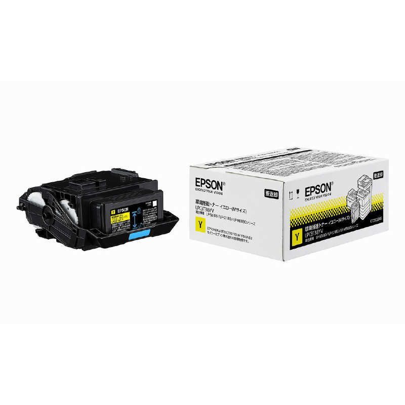 未開梱 エプソン EPSON 純正トナー 環境推進トナー イエロー Ｍサイズ LPC3T38YV
