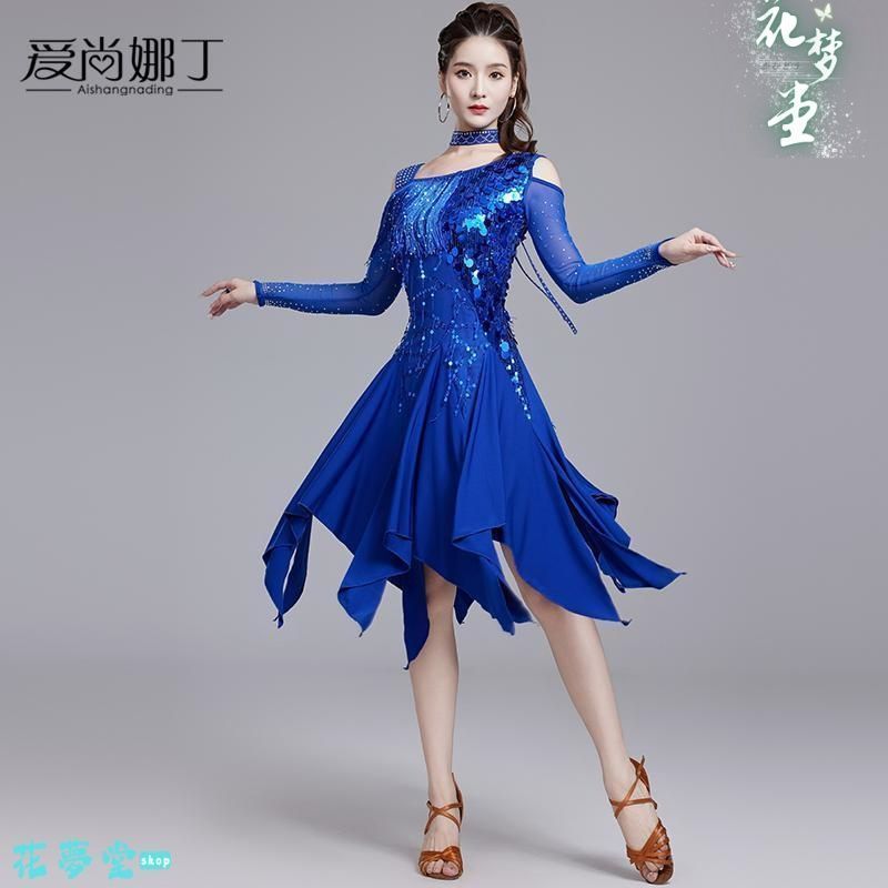 25年 社交ダンス衣装 ダンスドレス ダンスウェア ダンス ドレス フラメンコ 撮影会 舞台 イベント 原野空間-8