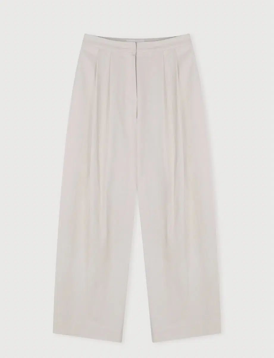 エートス ワイド マキシ スラックス クリーム 3サイズ