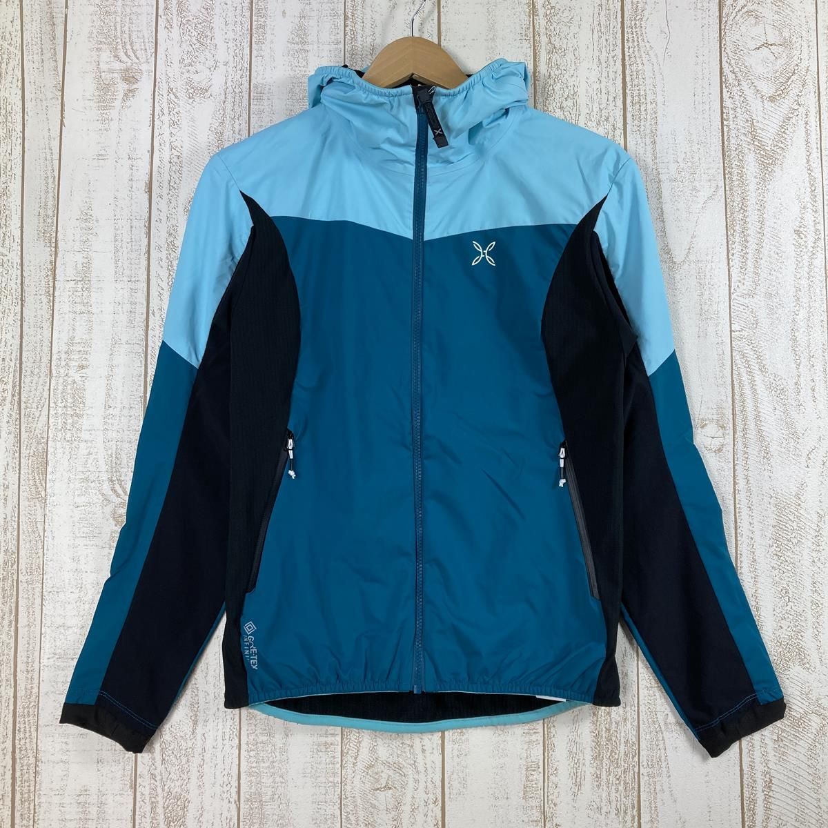 【Women&#39;s S ブルー系】 Montura ( モンチュラ ) エアー アクション ハイブリッド ジャケット W Air Action Hybrid Jacket Women フリース ソフトシェル Gore Women's S ブルー系 Montura ( モンチュラ ) エアー アクション