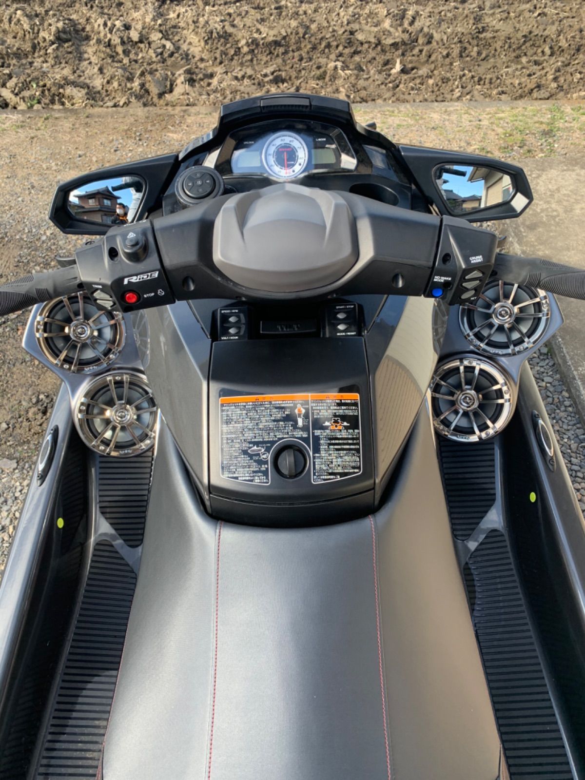 2012〜2018 yamaha FX SVHO HO SHO 4スピーカーボックス オーディオ スピーカー カスタム ジェット ジェットスキー ヤマハ