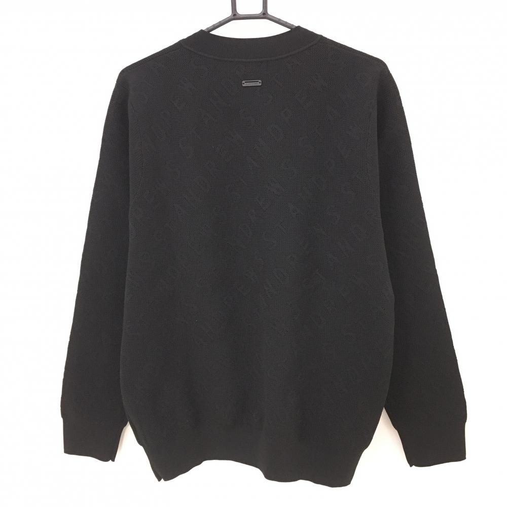 未使用品　セントアンドリュース　LL セーター　ブラック St ANDREWS ST セントアンドリュース ニットセーター ブラック系 L