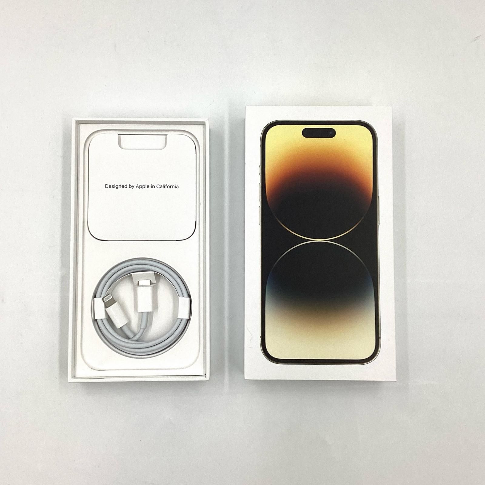 全額返金保証】【最速発送】Apple iPhone 14 Pro 256GB ゴールド SIM