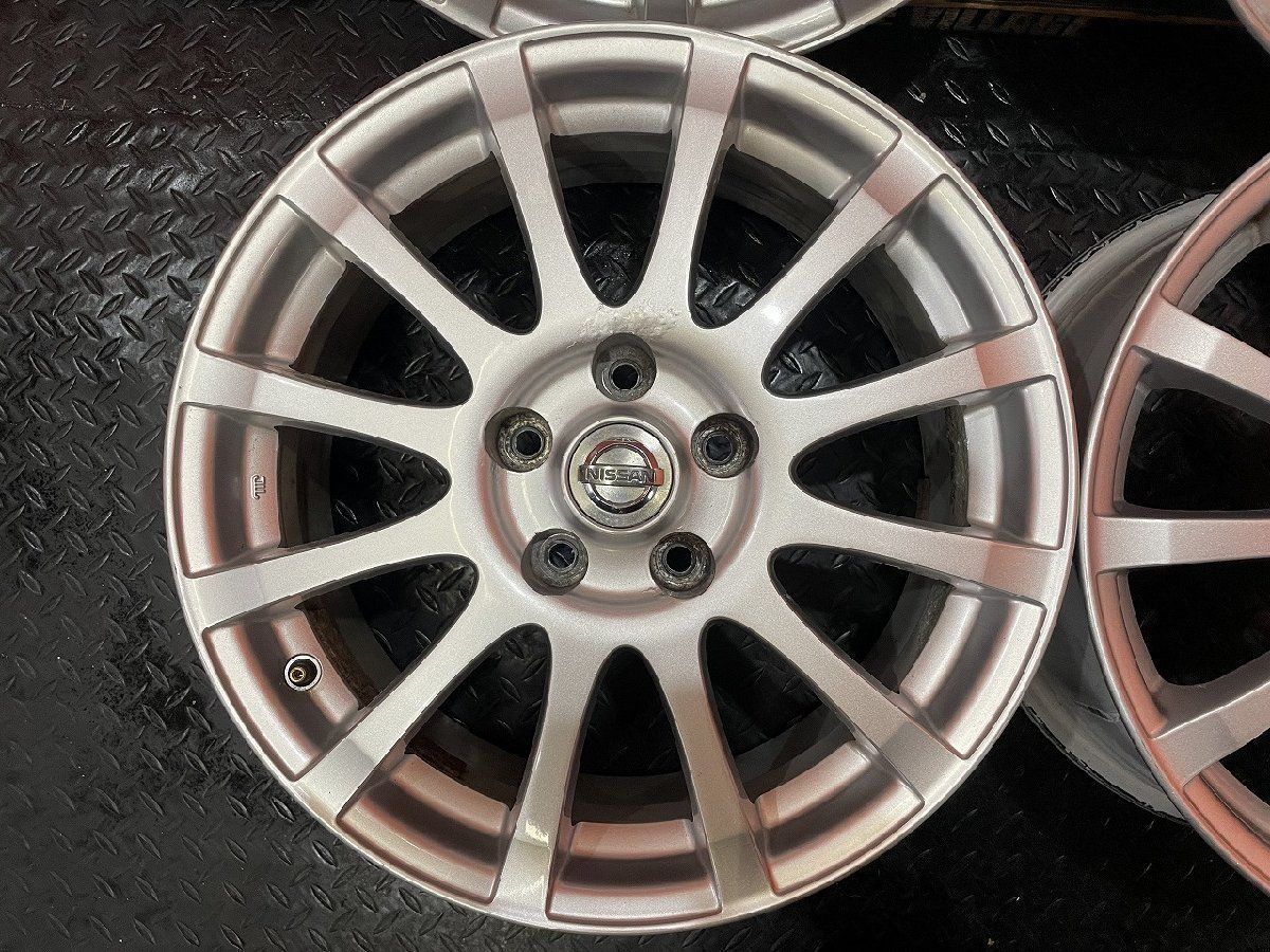 NISSAN 日産 純正ホイール 17インチ 4本 7J5HPCD114.3+45 NISSAN 日産 純正ホイール 17インチ 4本 7J5HPCD114.3+45