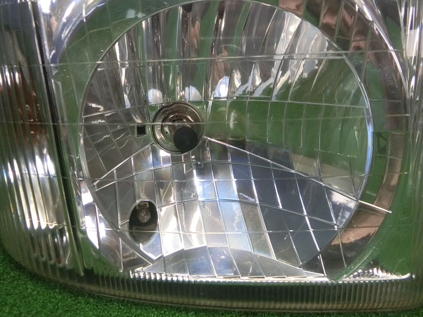 11402 コーティング済 ホンダ バモス HM1 ヘッドライト 左右セット KOITO 100-22335 研磨済 破損なし レベライザー 済